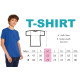T-Shirt modèle homme M avec logo de l'école - ISJSC