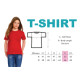 T-Shirt modèle femme XL avec logo de l'école - ISJSC