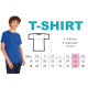 T-Shirt modèle homme XXL avec logo de l'école - ISJSC